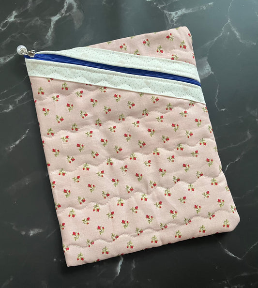 Tiny Flowers on Pink Book Sleeve