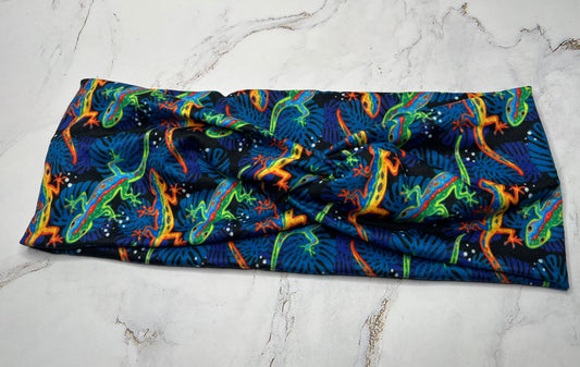 Lizard Twist Front Headband