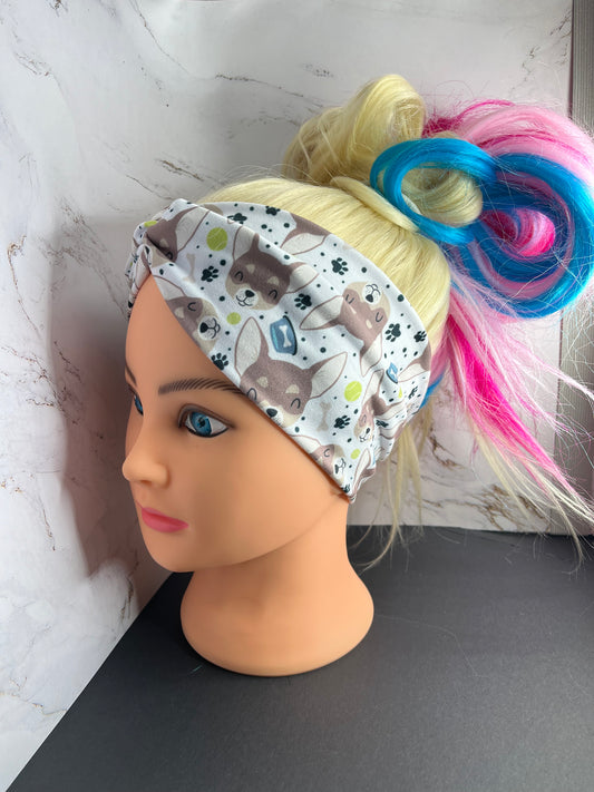 Chihuahua Twist Knot Headband